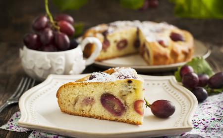 Ciasto z winogronami, czyli włoska Schiacciata con l'uva