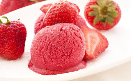 Sorbet truskawkowy z figami i octem balsamicznym-oryginalny-pomysl