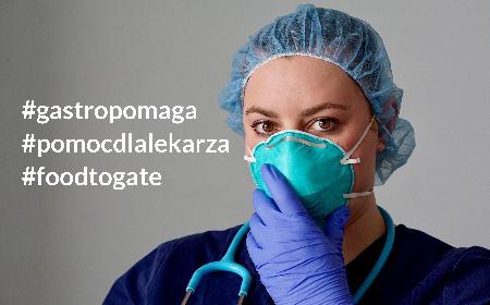 Posiłek dla lekarza: Food to Gate dostarcza darmowe obiady dla bohaterów walki z zarazą