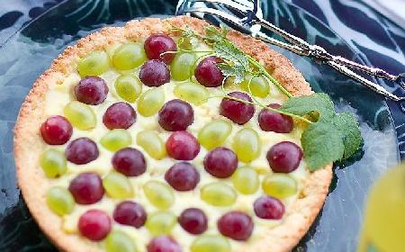 Tarta winogronowa - przepis na pyszne ciasto